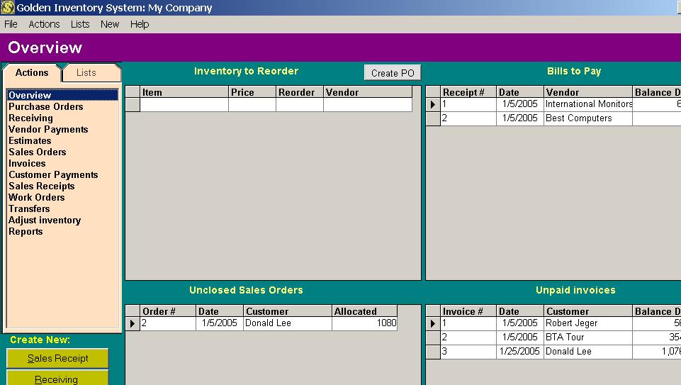 Gold Inventory System